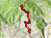 Monte Giovi via Via dell'Argomenna