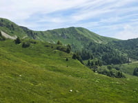 Monte Grappa from Seren del Grappa via Chiesa Nuova