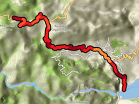 Monte Iofri via Via La Verde