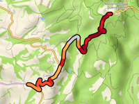 Monte le Cinque Querce von Strada di Palignano