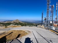 Monte Limbara von Tempio Pausania