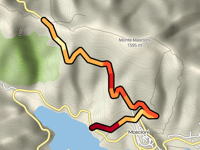 Monte Mascioni über Via Piedi Mascioni