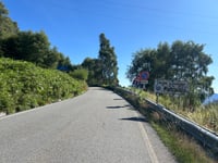 Monte Morissolino from Verbania via Vignone