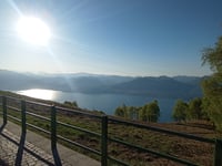 Monte Morissolino from Verbania via Vignone