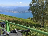 Monte Morissolino z Verbania przez Vignone