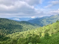 Monte Morissolino desde Verbania por Vignone