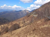 Monte Morissolino from Verbania via Vignone