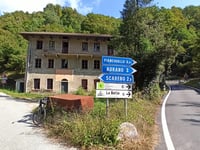 Monte Morissolo przez Aurano