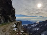 Monte Morissolo przez Aurano