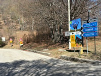 Monte Morissolo przez Aurano