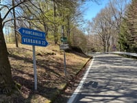 Monte Morissolo przez Aurano