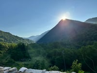Monte Morissolo über Aurano