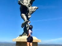 Monte Ortobene von Ponte di Marreri über Sedda Ortai