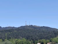 Monte Pedroso depuis Santiago de Compostela
