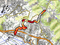 Monte Pitoro von Pian del Quercione über Pieve a Elici