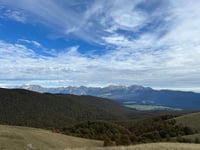 Monte Pizzoc from Ponte di Val Cappella