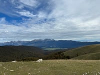 Monte Pizzoc from Ponte di Val Cappella