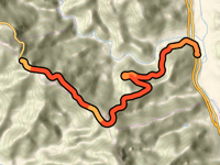 Monte Rasu from Su Marchesu