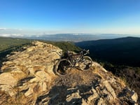 Monte Reventino von Lamezia Terme über Contrada Sgarano
