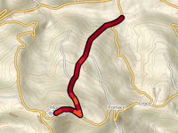 Monte Rinaldo via Via Indaco