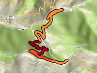 Monte Roverbella da Castel Vittorio