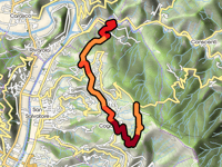 Monte San Giacomo przez Cagorno