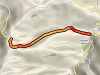 Monte San Pietrangeli von Francavilla d'Ete