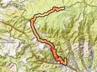 Monte Seduto vanuit Mammola