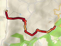 Monte Serra przez Via Bagnolo Ripalta