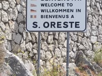 Monte Soratte from Murella-Stazione Sant'Oreste