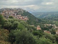 Monte Soratte from Murella-Stazione Sant'Oreste