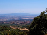Monte Sos Paris von Narbolia über Sèneghe/Seneghe