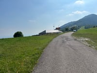 Monte Tomba depuis Alano di Piave