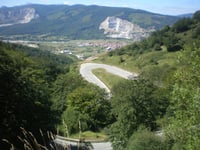Monte Urbasa from Altsasua