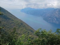 Monte Varagna depuis Torbole