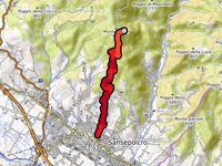 Monte Vicchi von Sansepolcro