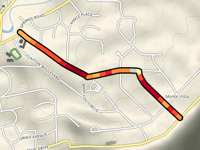 Monte Vista über Pineridge Drive