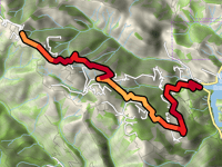 Montebello von Stevens Creek Reservoir