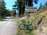 Montecodruzzo über Via Rubicone