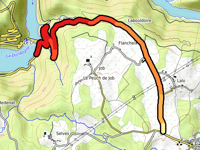 Montée d'Auriac von Le Chambon