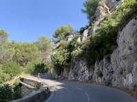 Montée d'Aurons von Péllissanne