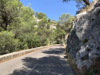 Montée d'Aurons von Péllissanne