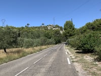 Montée d'Aurons von Péllissanne