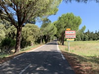 Montée d'Aurons von Péllissanne