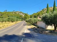 Montée d'Aurons von Péllissanne
