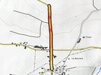 Montée d'Hamel da Surrain