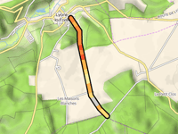 Montée de Besguay z Lyons-la-Forêt