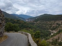 Montée de Chabre von Châteauneuf de Chabre