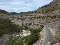 Montée de Chabre von Châteauneuf de Chabre