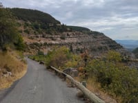 Montée de Chabre von Châteauneuf de Chabre
